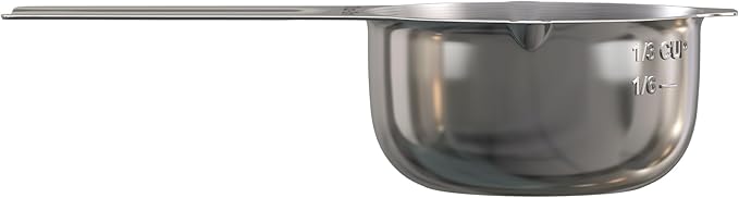 Color Up ⅓ Cup Measuring Cup – Premium Chrome Stainless Steel, Accurate - Image 7