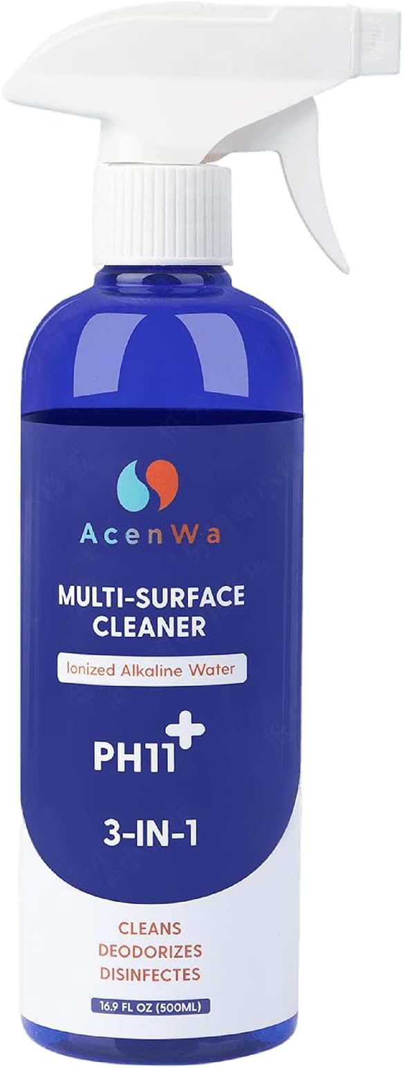 Natural Multi-Surface Cleaner is an unscented spray that degreases, deodorizes by AcenWa