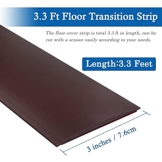 Floor Transition Strip Self Adhesive Floor Cover Strips Laminate 3" Wide Vinyl - Image 6