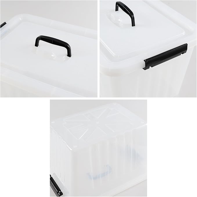 Asking 18 L Clear Plastic Storage Box - Image 3