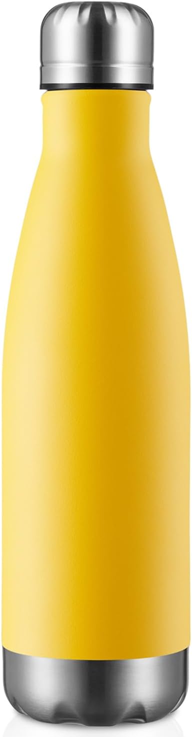 MEWAY 17oz Sport Water Bottle Vacuum Insulated Stainless Steel Leak-Proof by MEWAY