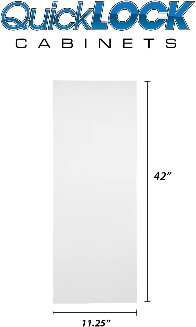 Quicklock RTA (Ready-to-Assemble) 42" Tall Wall Kitchen Cabinets - Shake...