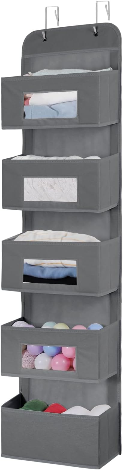 MAX Houser 5-Shelf Over The Door Hanging Organizer - Image 3