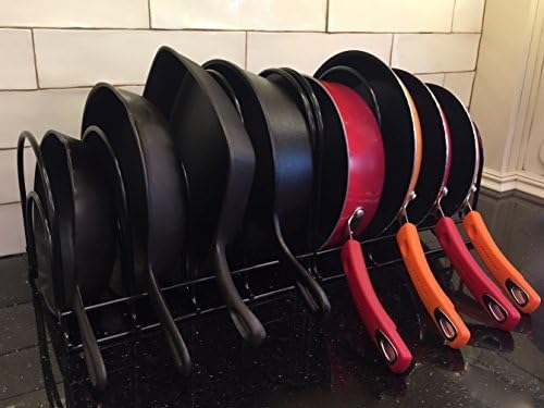 Heavy-Duty Pots and Pans Organizer | 5-Tier Cookware & Lid Storage Rack | - Image 2