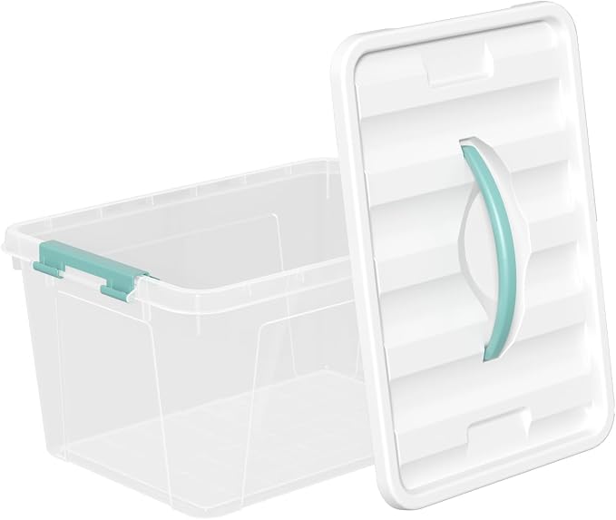 Xyskin 14 Quart Clear Storage Bins - Image 7