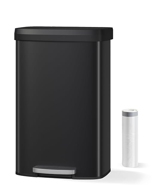 Garvee 21 Gallon / 80 Liter Metal Trash Can - Image 7