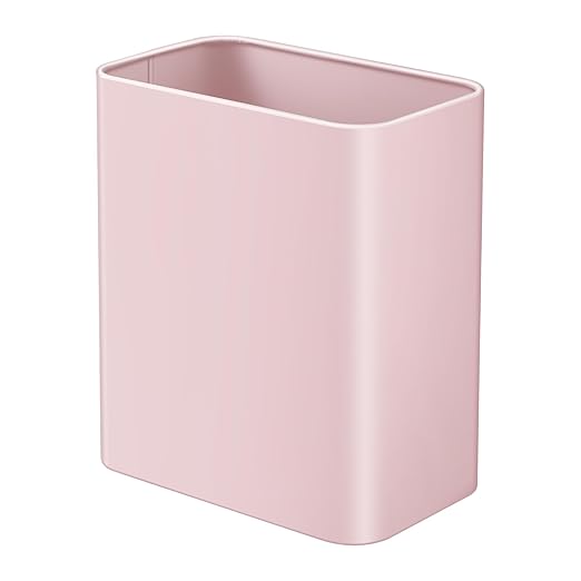 TIPGO Small Metal Trash Can, 2.1 Gallon Slim Trash Can by TIPGO