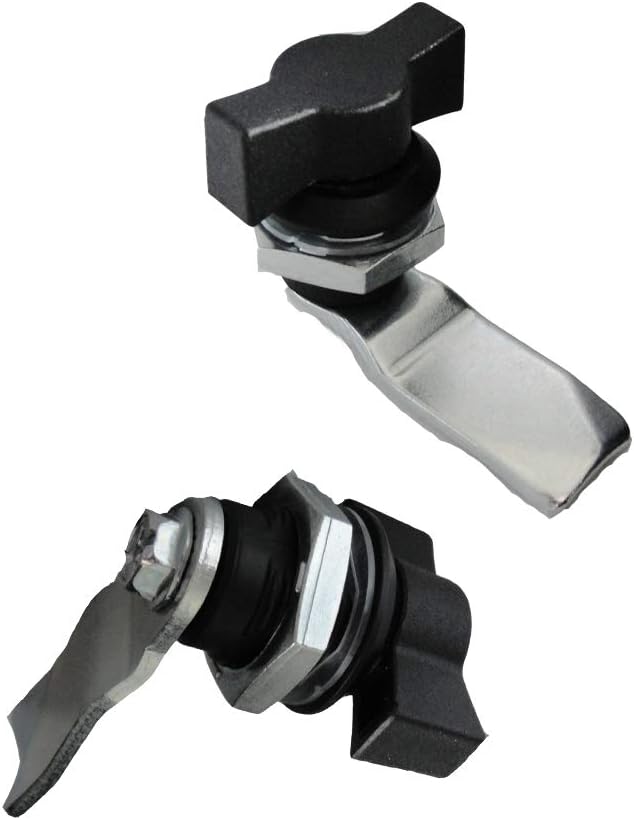 WJSKDQ 4pcs Thumb Operated Offset Cam Lock Thumb Cam Lock - Image 2