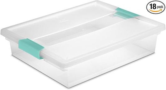 Sterilite 18-Pack Clip Box, Supplies and Office Items by Sterilite