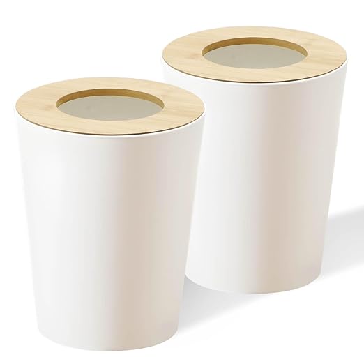 White Trash Can for Bedroom by CiaoStilista