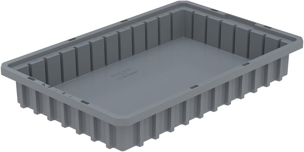 Akro-Mils 33162GREY Akro-Grid Dividable Box (12 Pack), Gray