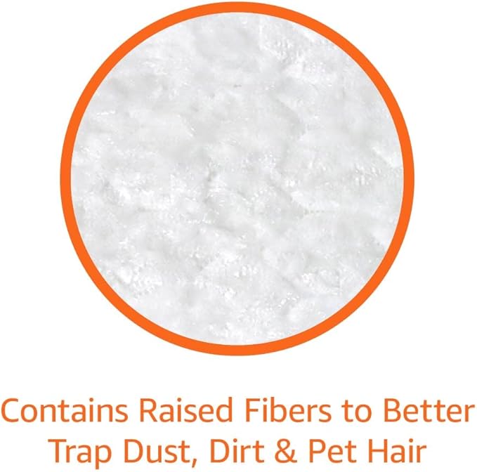 Amazon Basics Heavy Duty Dry Sweeping Cloths to Clean Dust, Pet Hair, Fits - Image 3