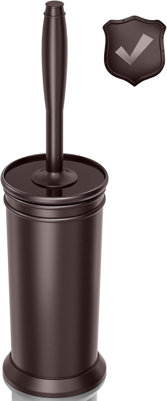 UPTRONIC Toilet Brush, Aluminum Alloy Toilet Brush and Holder Set by UPTRONIC