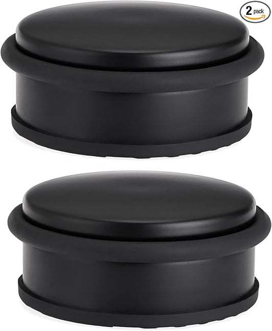 Sumnacon 2Pcs Heavy Duty Door Stoppers No Drill, Sturdy Stainless Steel Floor by Sumnacon