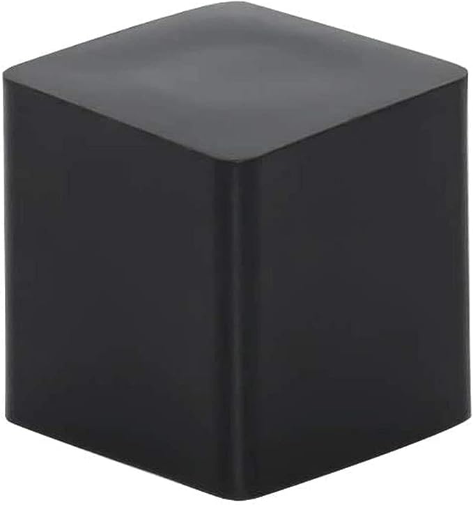 12 Pcs Black Square Anti-Slip Rubber Leg Tips Chair Leg Caps Furniture Floor - Image 4