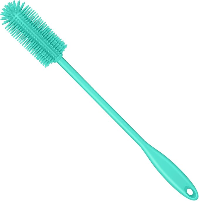 Silicone Bottle Brush, Water Bottle Cleaner Brush by Purtribe