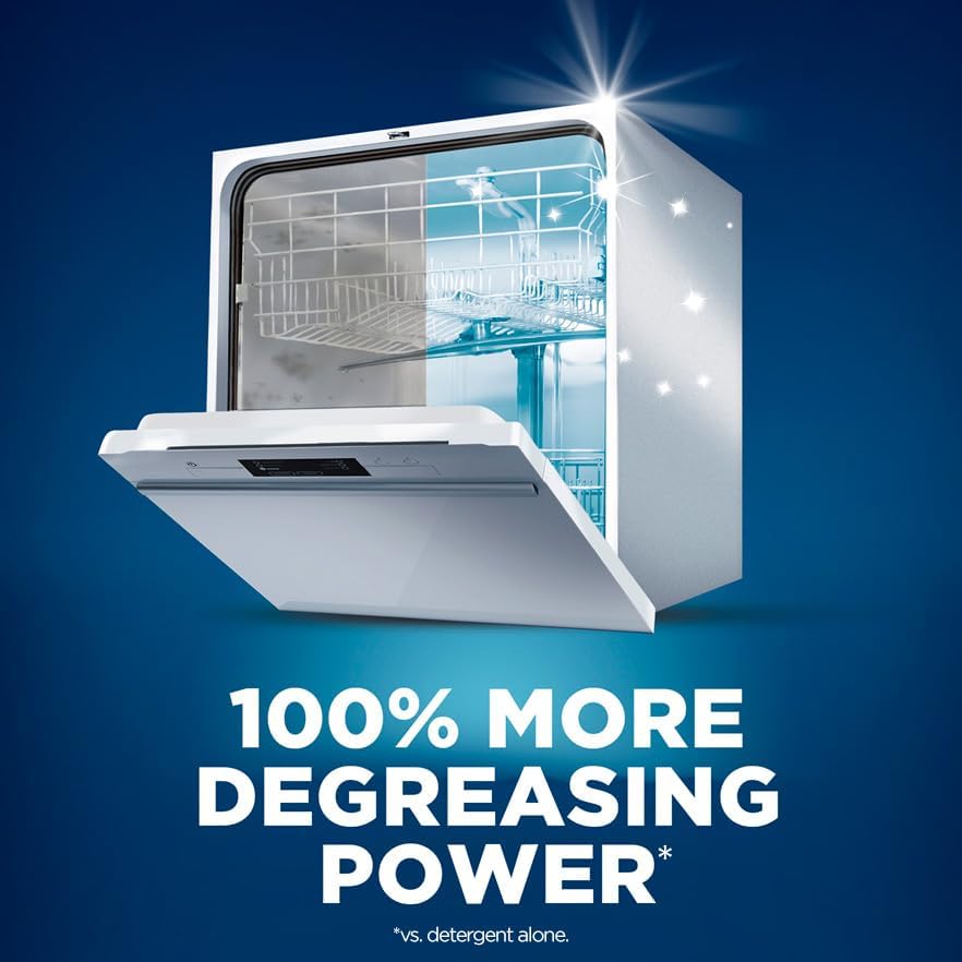 Finish In-Wash Dishwasher Cleaner: Clean Hidden Grease and Grime, 3 ct