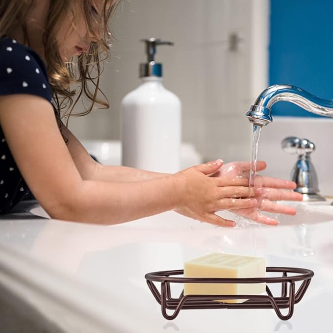 Soap Dish for Shower Bathroom Bar Soap Holder, Stainless Steel Self-draining - Image 5