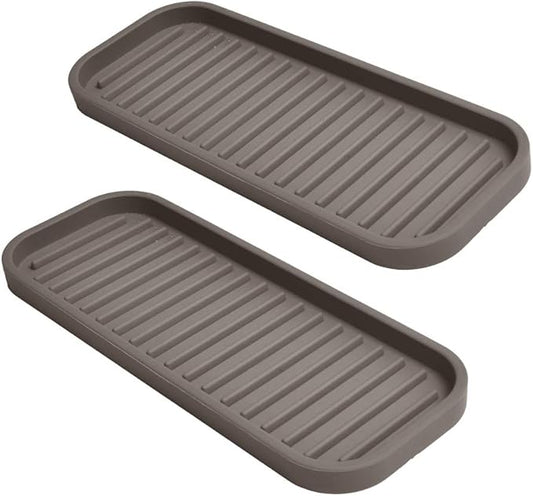 Gosmol Silicone Sponge Holder Kitchen Sink Organizer Tray Dish Caddy Soap by Gosmol