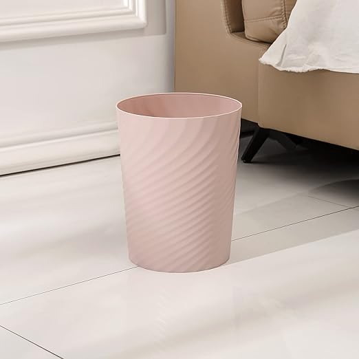UUJOLY Plastic Trash Can Wastebasket, Garbage Container Basket - Image 2