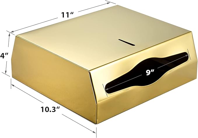 Wall Mounted Stainless Steel Paper Towel Dispenser - Image 5