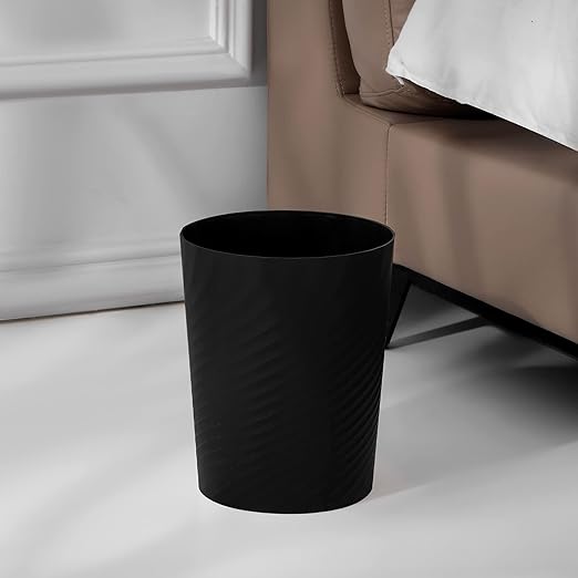 UUJOLY Plastic Small Trash Can Wastebasket, Garbage Container Basket - Image 2