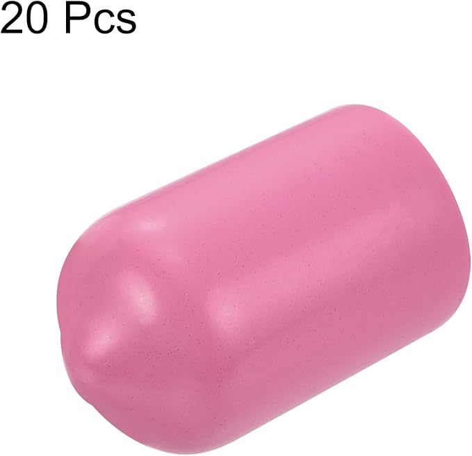 uxcell 20pcs Rubber End Caps 9mm ID Vinyl PVC Round Tube Bolt Cap Cover Screw - Image 2