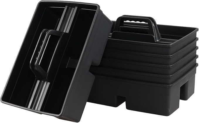 6 Pack Plastic Cleaning Caddy - Image 7