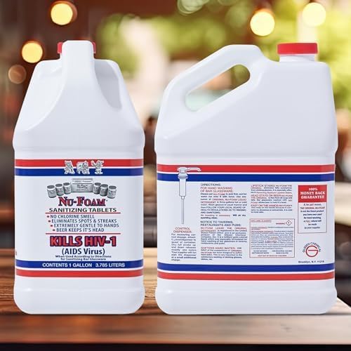 Nu-Foam Liquid Detergent for Bar Glassware - Image 8