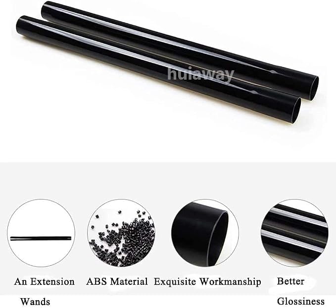 6 Pcs 1.25inch Universal Vacuum Extension Wand Vacuum Attachments 1 1/4 inch - Image 4