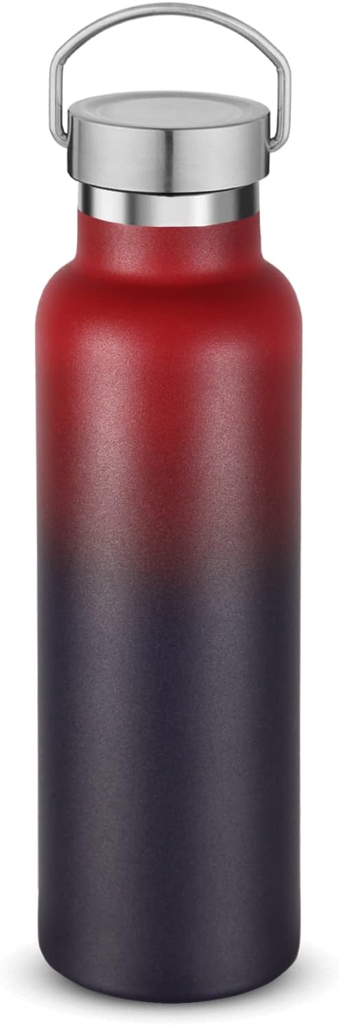 Neihepal Gradient Stainless Steel Water Bottles, 20 Ounce Vacuum Insulated by Neihepal