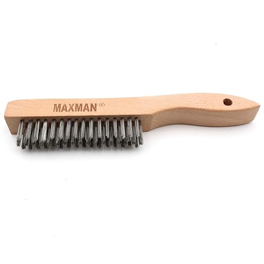MAXMAN Wire Brush, Heavy Duty Stainless Steel Wire Brushes - Image 5
