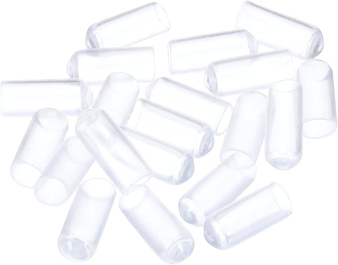 uxcell 20pcs Rubber End Caps 6mm ID Vinyl PVC Round Tube Bolt Cap Cover Screw - Image 4