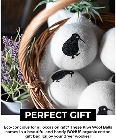 Wool Dryer Balls XL, 100% New Zealand Organic Wool - Image 2
