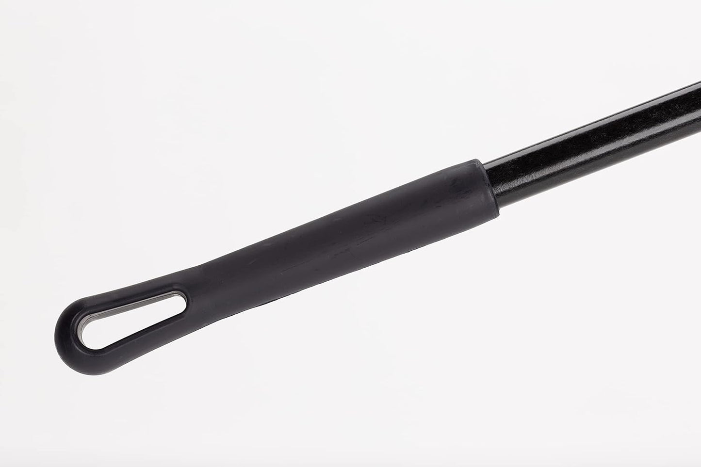 SPARTA 48" Fiberglass Replacement Handle with 3/4" Acme Thread Tip, Polyester Veil Reinforced, Hanging Cap, Commercial Cleaning, Black