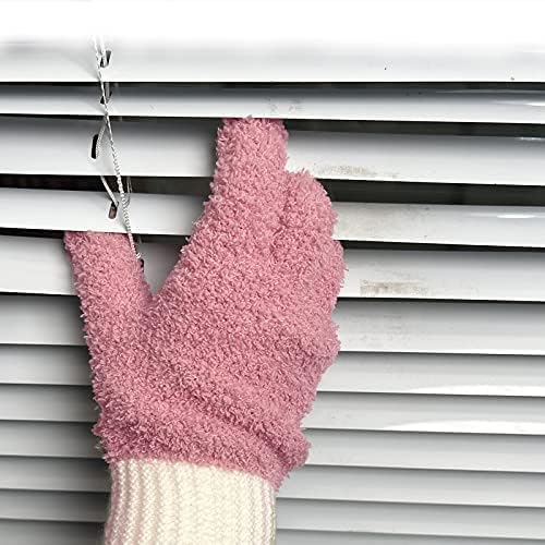 MIG4U 3 Pairs Microfiber Dusting Gloves, House Cleaning Glove - Image 5