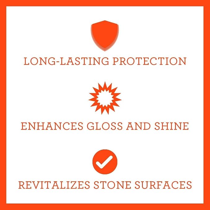 TriNova Granite Sealer & Protectant 18 oz & Gallon Refill Bundle - Image 2