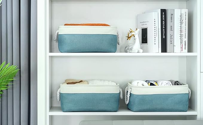 TheWarmHome Fabric Storage Bins Baskets - Image 2
