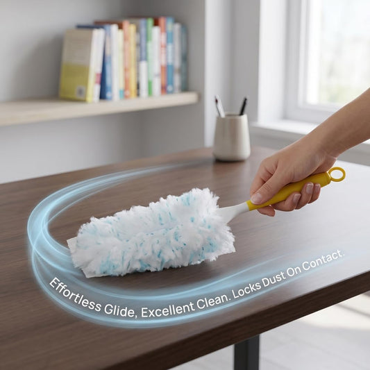 10 Count Disposable Duster Refills - Effortless Dust Removal for Electronics, Furniture, Blinds, and Ceiling Fans