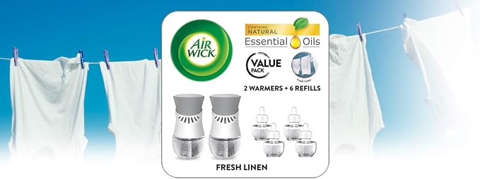 Air Wick Scented Oils 2+6 Fresh Linen - Image 8