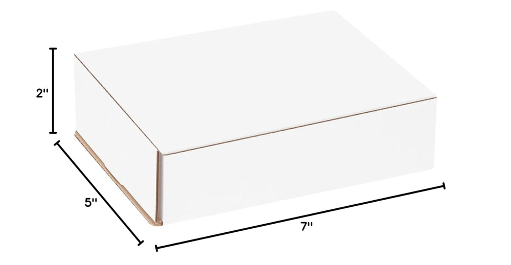 BOX USA Shipping Boxes Small 7"L x 5"W x 2"H, 50-Pack | Corrug...