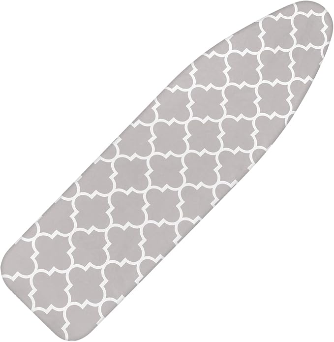 Ironing Board Cover and Pad 15x54 Inch Standard Ironing Board Cover by MEMEATY