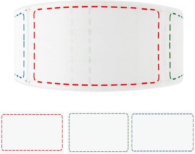 500 Removable Freezer Labels, 2x3 inches Water Oil Waterproof Stickers to Write by YWEAUIV