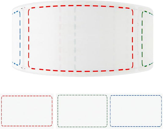 500 Removable Freezer Labels, 2x3 inches Water Oil Waterproof Stickers to Write by YWEAUIV