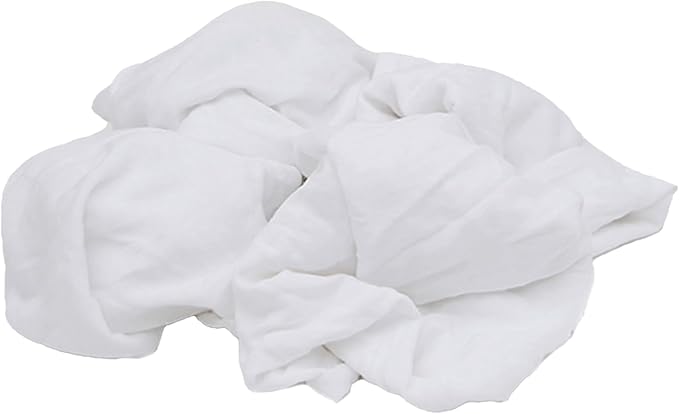 Premium White T-Shirt Cleaning Rags – White Cotton Rags - Image 2