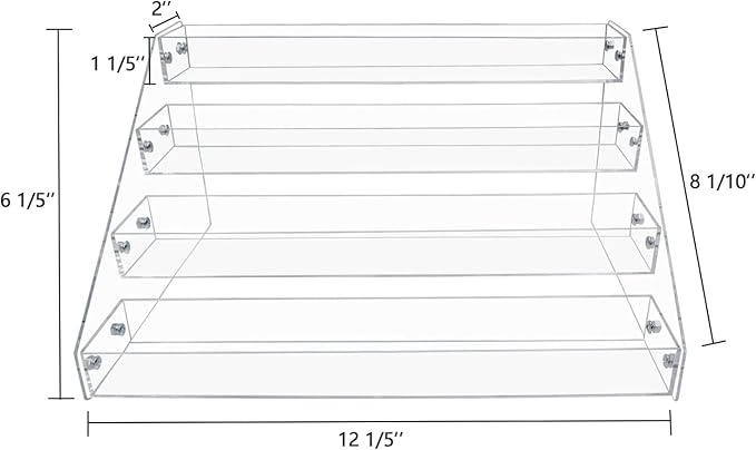 PMMASTO Tiered Spice Rack, Seasoning Organizer, Kitchen Organization and Storage - Image 2
