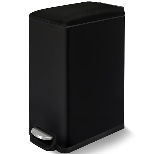 Arlopu 13.2 Gal Slim Kitchen Trash Can by Arlopu