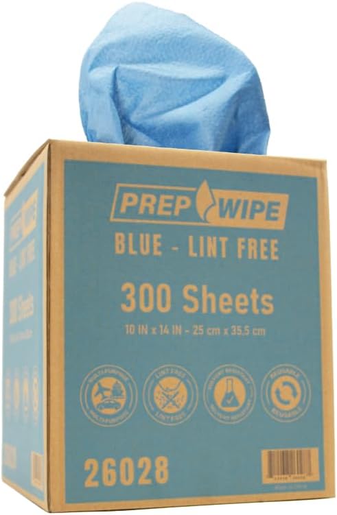 PrepWipe Heavy Duty Cleaning Towels, Lint Free Industrial Paper Towels - Image 3
