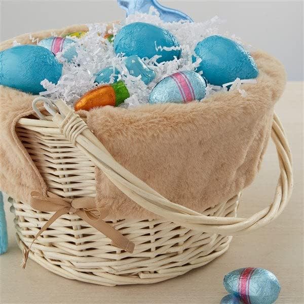 Personalization Universe Classic Easter Basket,Tan/Natural