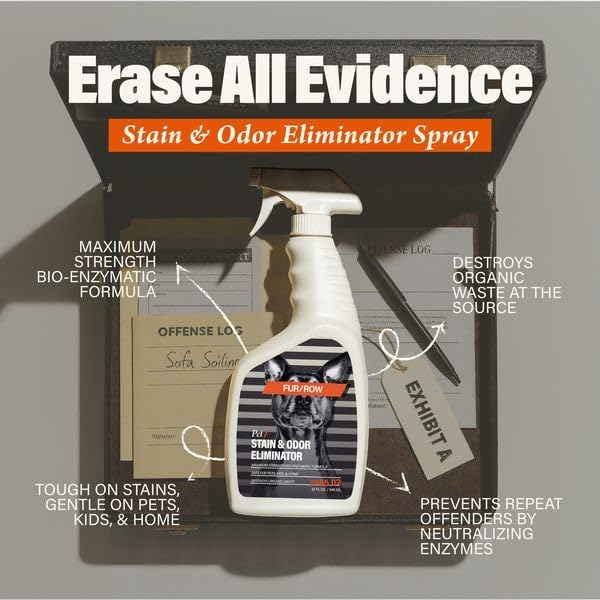 Pet Stain and Odor Eliminator Spray 32oz, Urine Odor Eliminator - Image 2